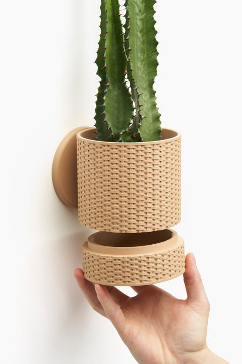 Basketweave Planter