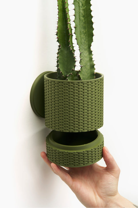 Basketweave Planter